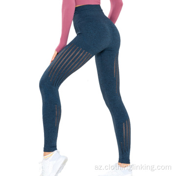 Hip sorunsuz Yoga Leggings qeyd edin